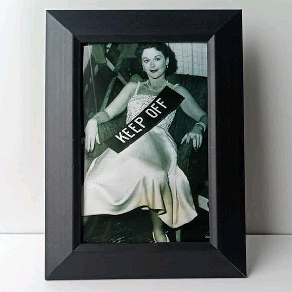 Vintage Feminist Woman Keep Off Retro Female Boho - Picture 6 of 9